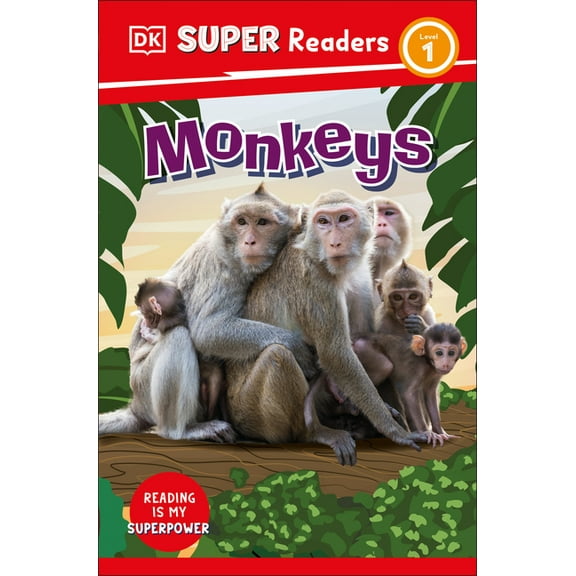 DK Super Readers: DK Super Readers Level 1 Monkeys (Paperback)