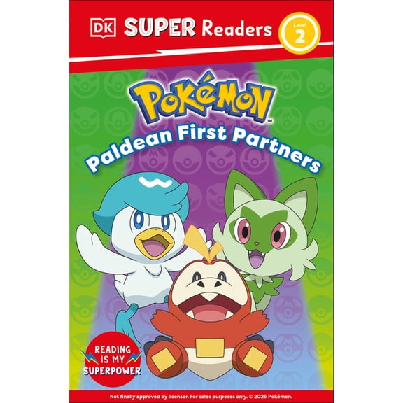 DK Super Readers DK Super Readers Level 2 Pok(c)Mon Paldea First Partners, (Paperback)