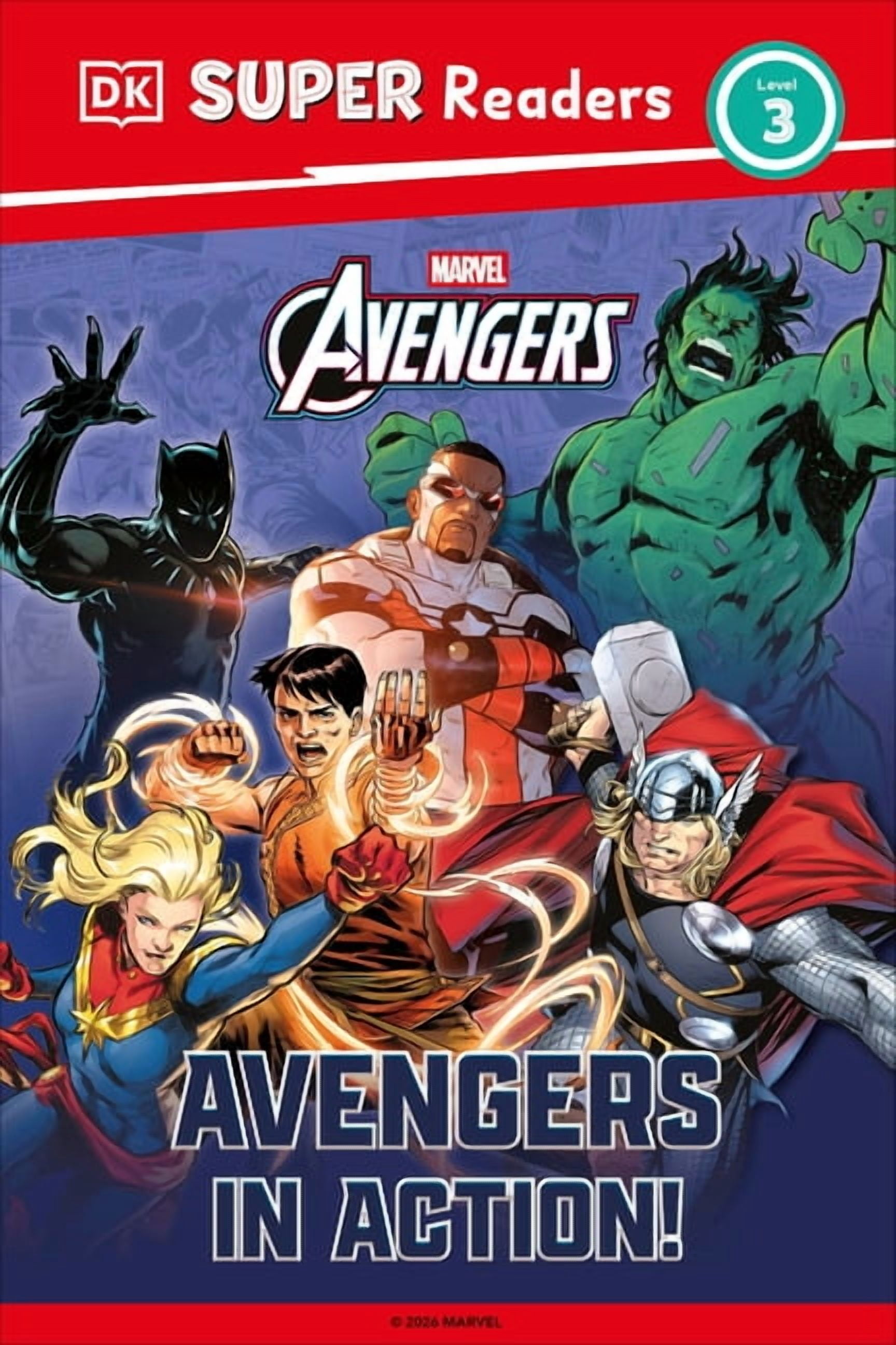 DK Super Readers DK Super Readers Level 3 Marvel Avengers in Action, (Hardcover)