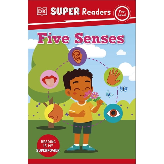 DK Super Readers Pre-Level Five Senses by DK 2023 Paperback NEW
