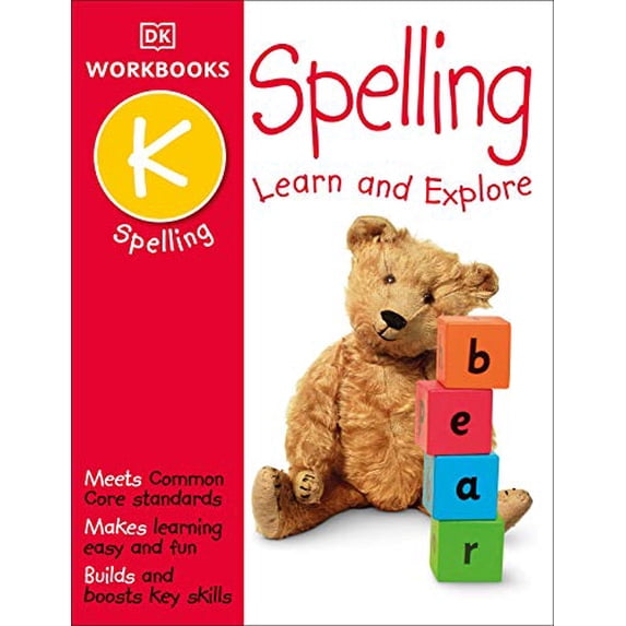Pre-Owned DK Workbooks: Spelling, Kindergarten: Learn and Explore Paperback