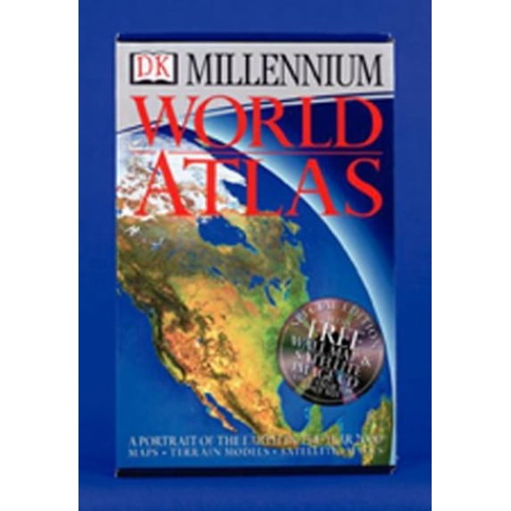 Pre-Owned DK World Atlas (Hardcover) by Dorling Kindersley Publishing, DK Publishing