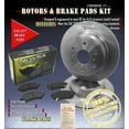 thumbnail image 1 of DK1626-5 Front Brake Rotors and Ceramic Pads, 1 of 9
