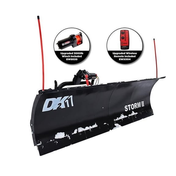 DK2 84 x 22 in. Storm II Mount Snow Plow Kit