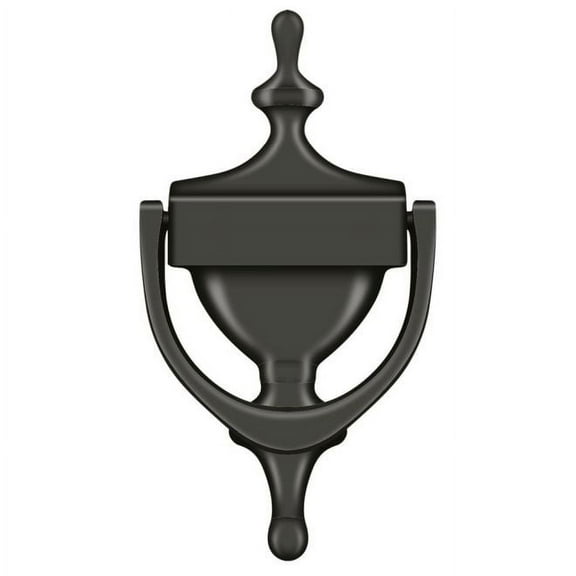 DK7356U10B Door Knocker, Victorian, Oil Rubbed Bronze Finish