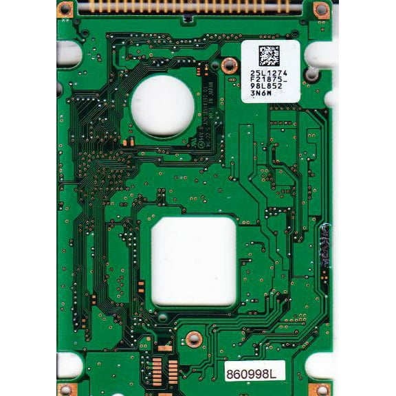 DKLA-24320, PN 25L2577, 25L1274 F21875_, IBM 4.32GB IDE 2.5 PCB