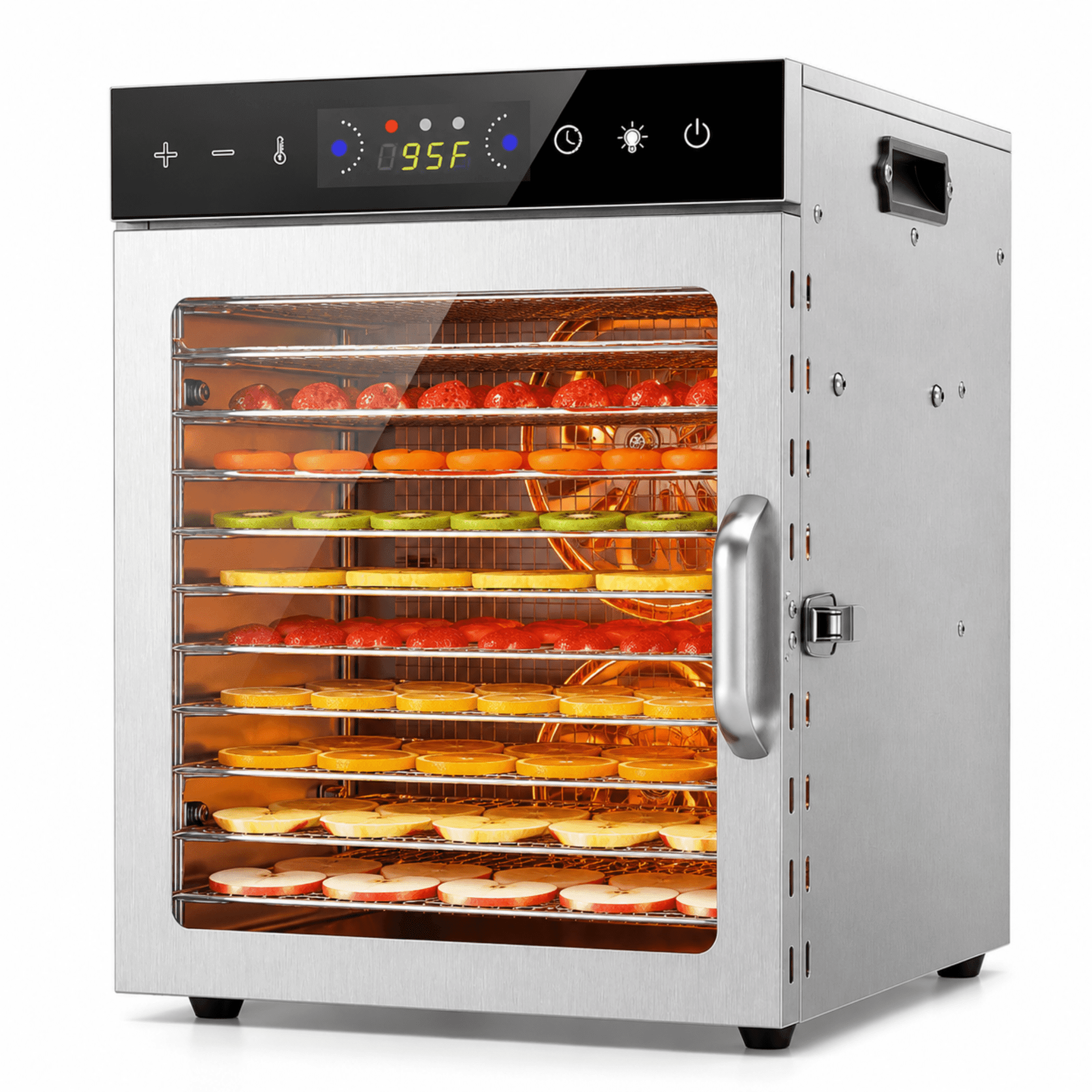 COSORI Electric Food Dehydrator, 600W, 6 Steel Trays, Bonus