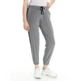 thumbnail image 1 of DKNY $79 Womens New 1251 Gray Pleated Lounge Pants M B+B, 1 of 2