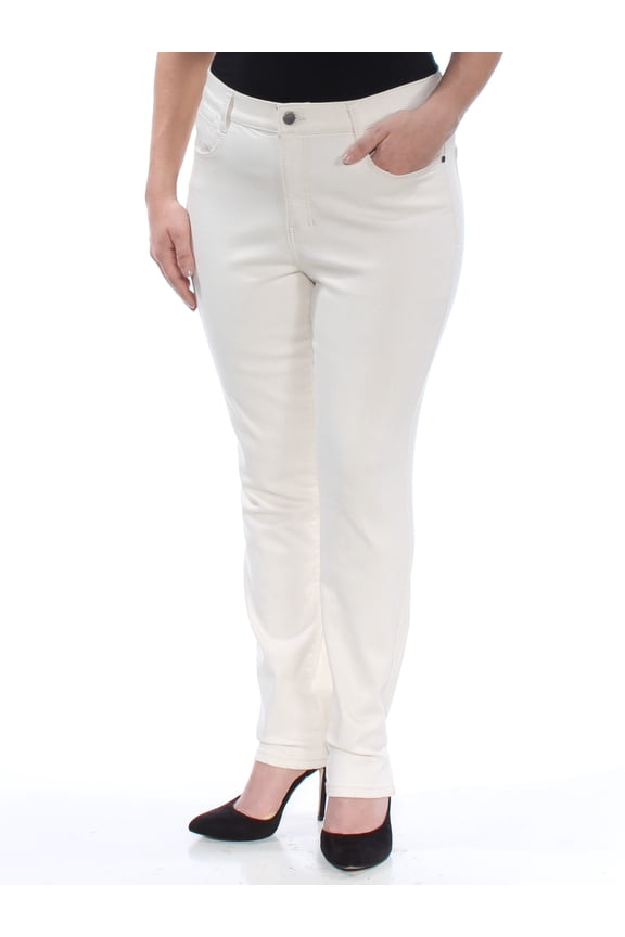 $79 Womens New 1342 Beige Casual Jeans 25 Waist B+B