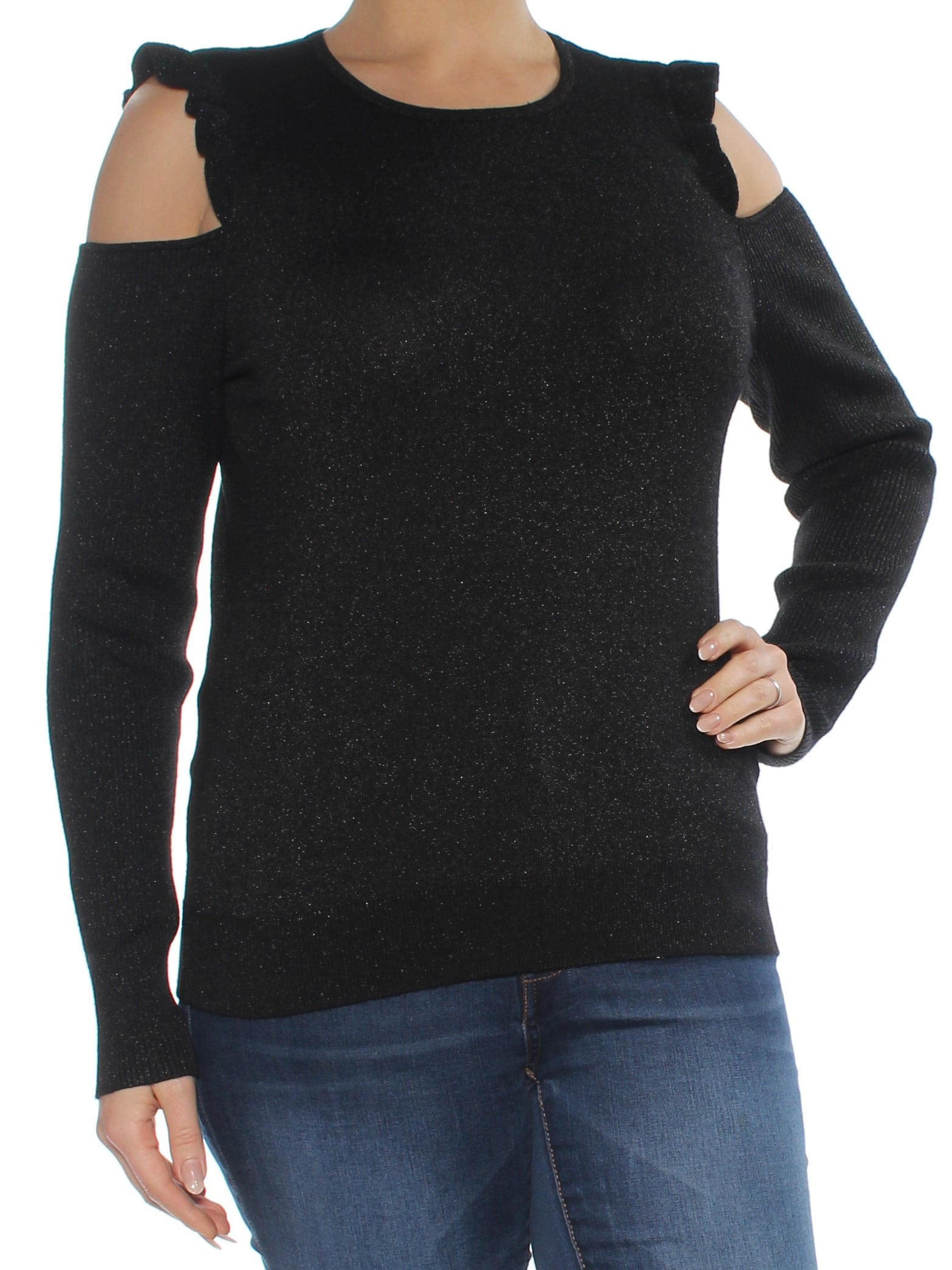 dkny cold shoulder top
