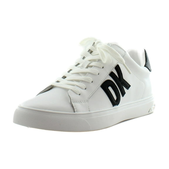 DKNY Abeni Women's Fashion Sneakers White/Black Size 10.5 M