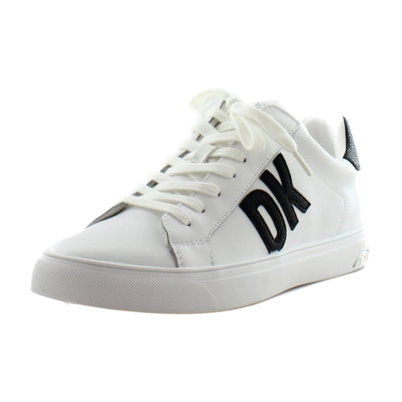 DKNY Abeni Women's Fashion Sneakers White/Black Size 6.5 M