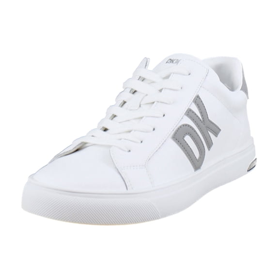 DKNY Abeni Women's Fashion Sneakers White/Stone Size 8 M