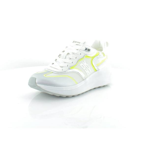 DKNY Aki Women's Athletic White/Zest Size 5.5 M