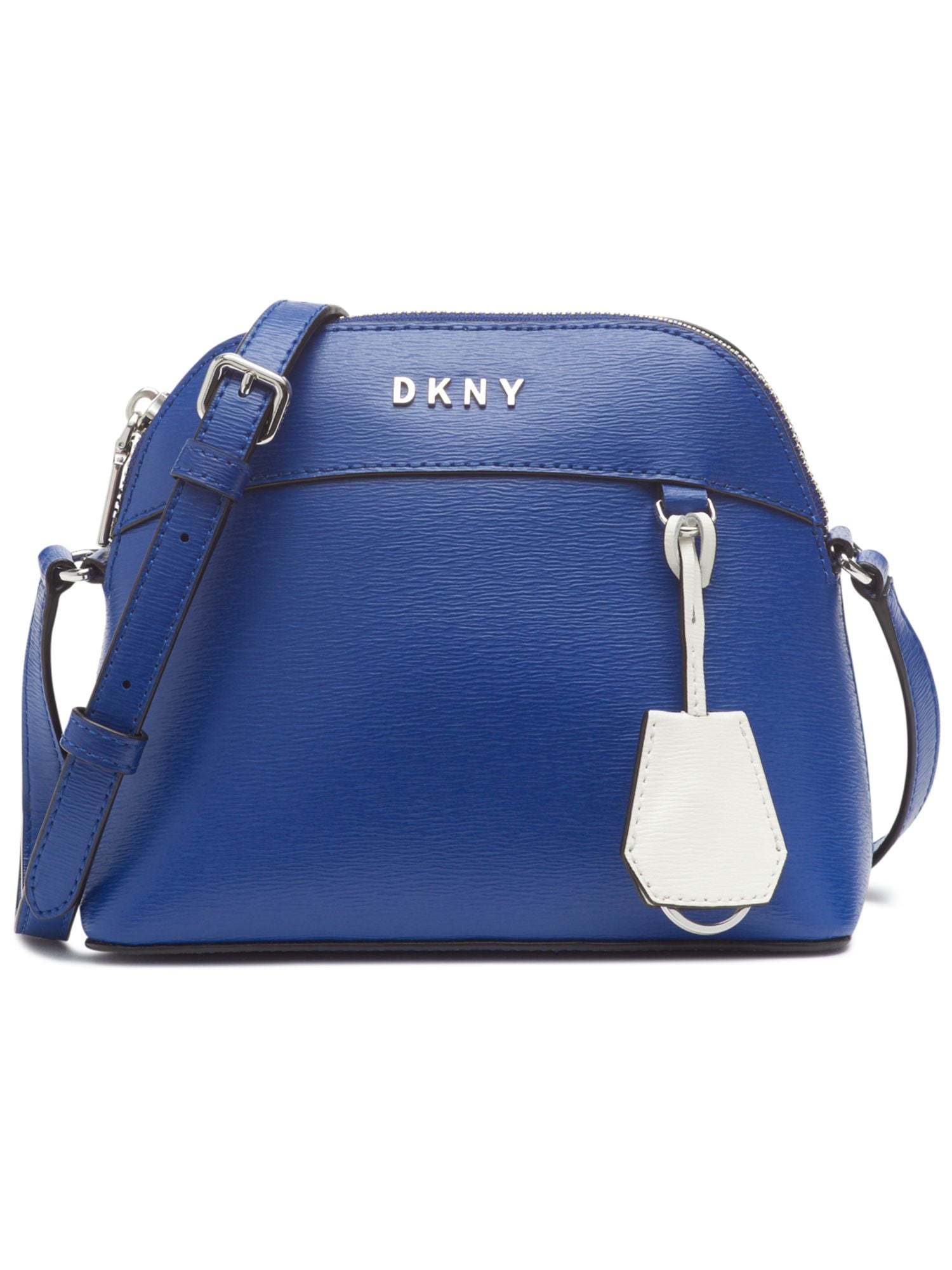 Dkny | Bags | Dkny Blue Leather Purse With Gold Chain Strap | Poshmark