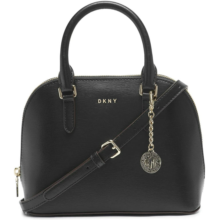 Dkny Bryant Medium Tote Handbags Black/Gold : One Size