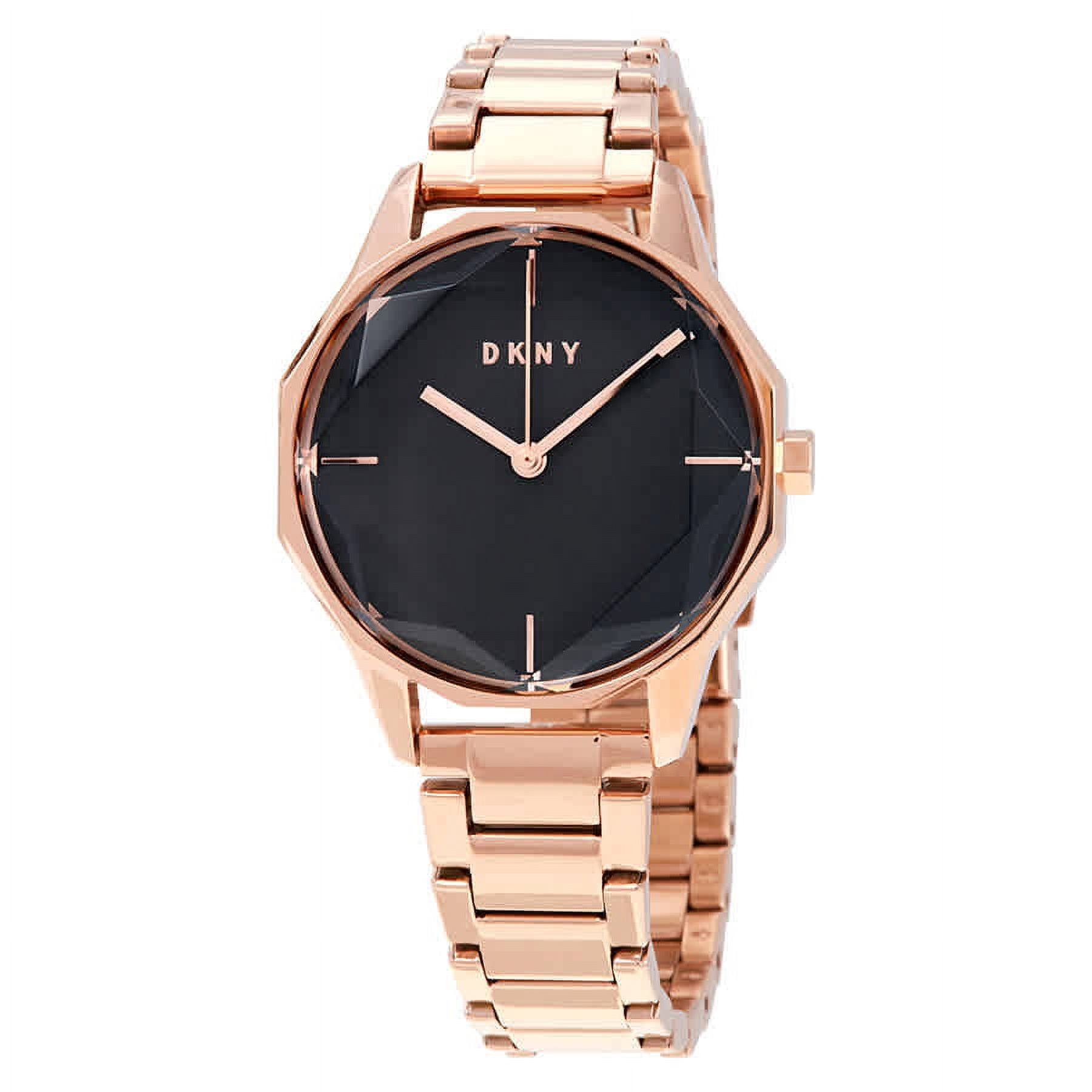 Pink gold watch Dkny Metallic in Pink gold - 28451305