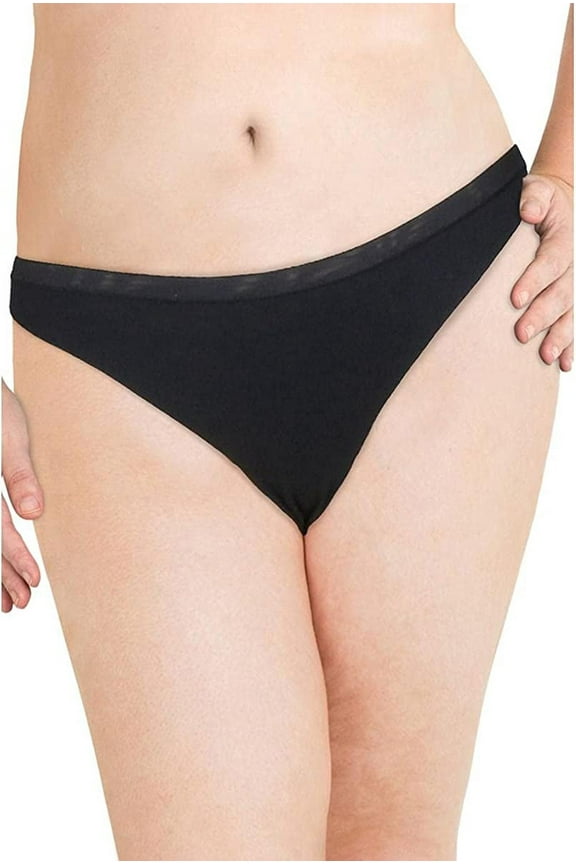 DK1028 Downtown Cotton No Visible Panty Line Thong