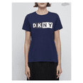 thumbnail image 1 of DKNY Dual Tone Logo Print Short Sleeve T-Shirt,M, 1 of 2