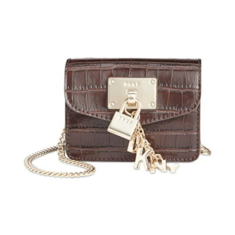 DKNY Leather Elissa Micro Mini Bag