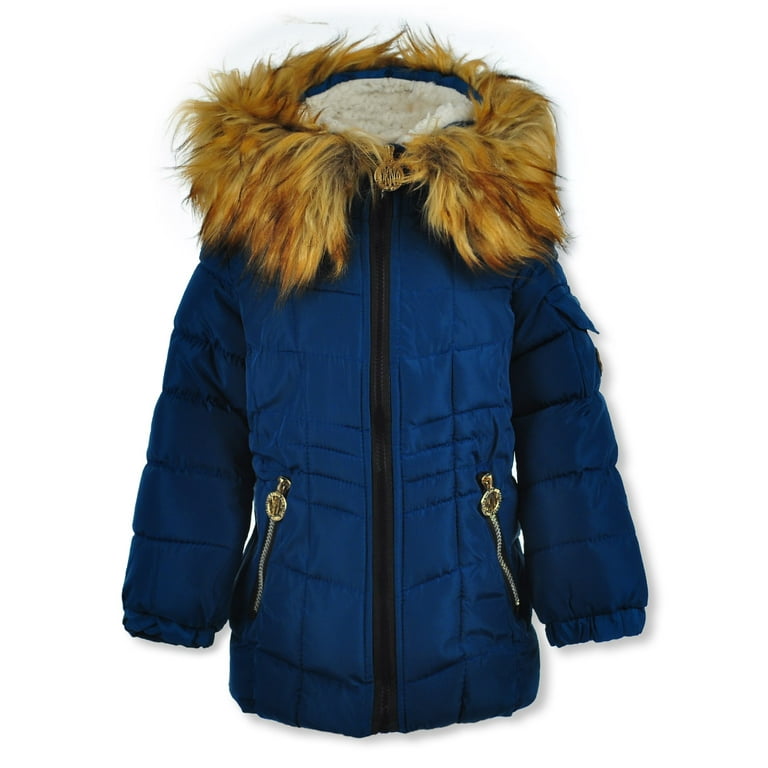 Dkny fur outlet jacket