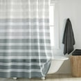 thumbnail image 1 of DKNY Highline 72-Inch x 84-Inch Stripe Shower Curtain in Grey, 1 of 1