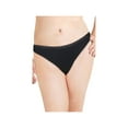 thumbnail image 1 of DKNY Intimates Black Cotton Thong Underwear L, 1 of 2