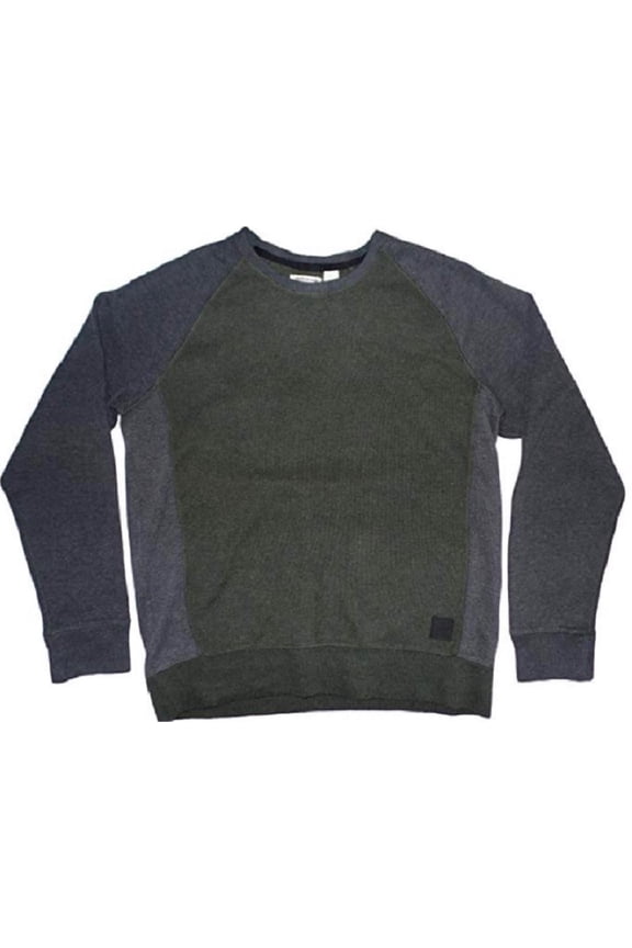 Jeans Men's Sweater Color Block - Green (M)