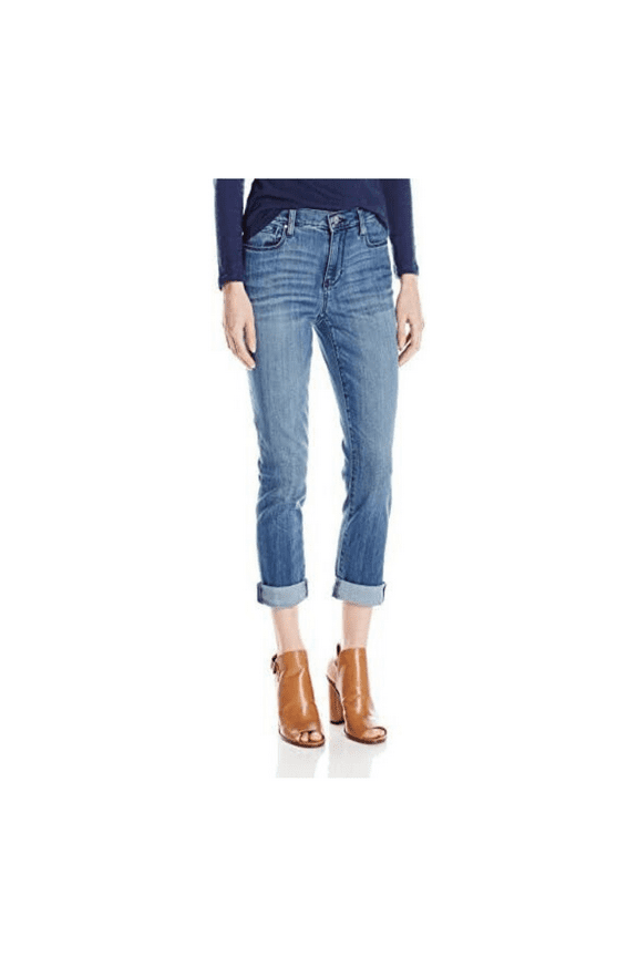 Jeans Women's Soho Skinny Rolled Crop Jean (6, Acid Blue)