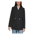 thumbnail image 1 of DKNY Jeans Womens Double Breasted Jacket Black 2XS, 1 of 2
