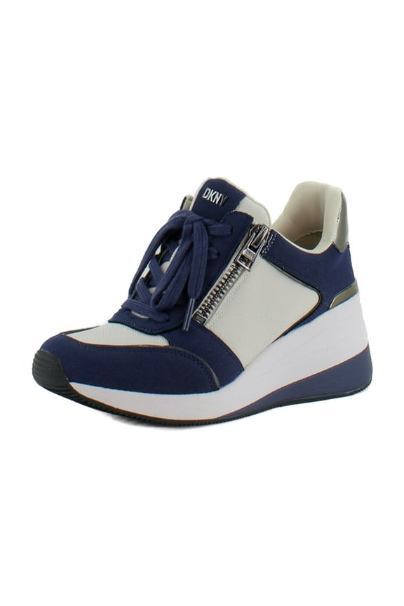 Kaden Women's Fashion Sneakers Pebble/Ink Navy Size 8.5 M