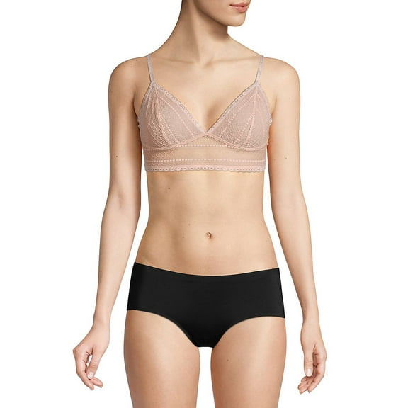 DKNY Lace Bralette, Pink - L