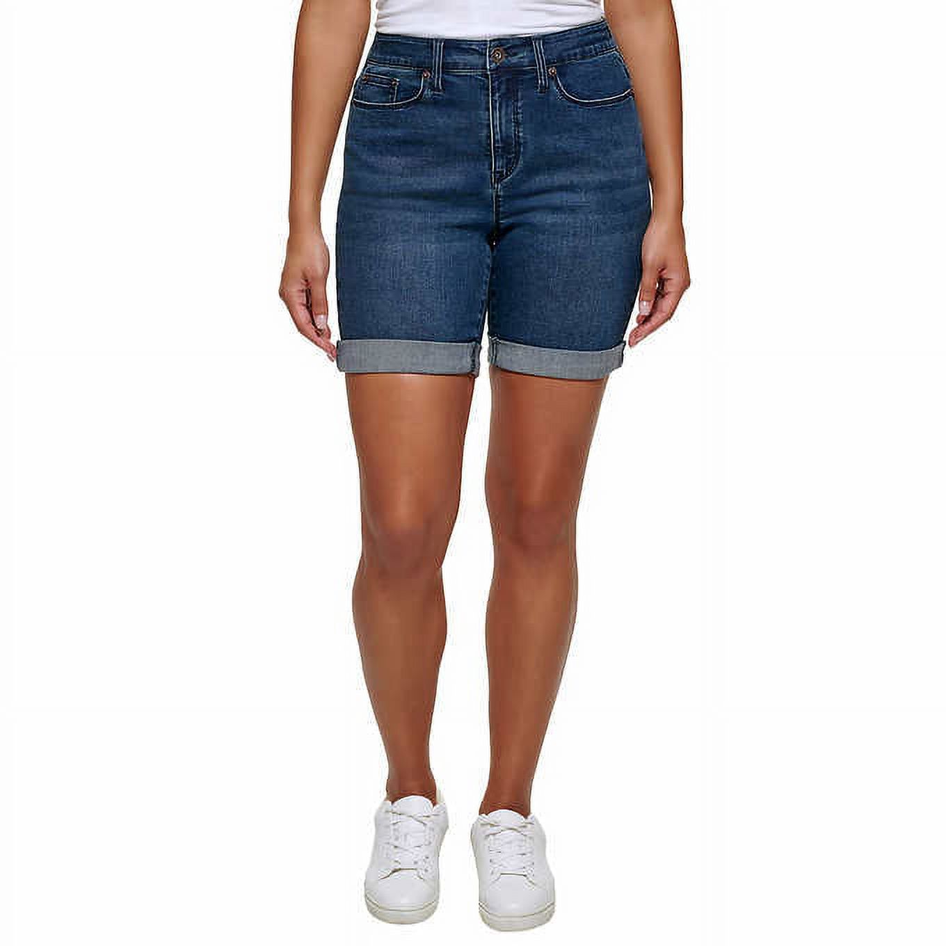 DKNY Ladies' Bermuda Short Size 14, Color Dark Wash