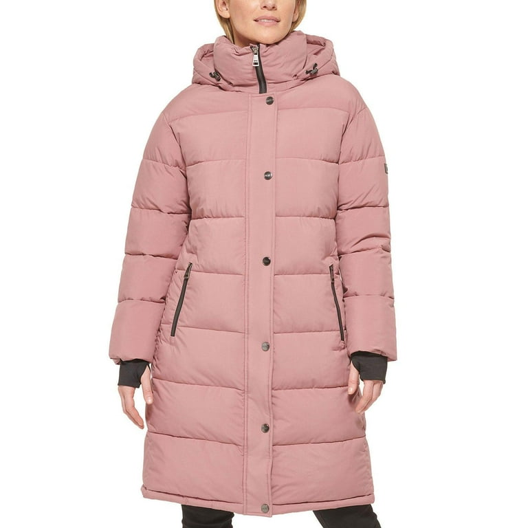 DKNY Ladies Long Puffer Jacket