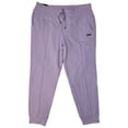 thumbnail image 1 of DKNY Ladies Plush Cotton Warm Cozy Fleece Draw String Jogger (Lavender, XL), 1 of 1