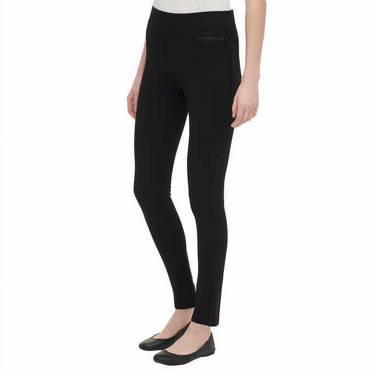dkny ladies pull on ponte pant