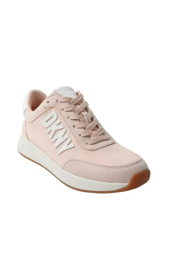 Ladies' Size 10 Lace Up Sneakers Shoes, Pink (Blush)