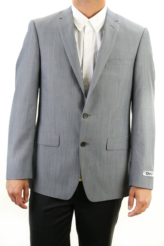 Light Grey Regular Fit Jacket 42R Msrp