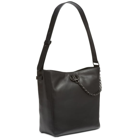 DKNY Linton Leather Hobo BLACK