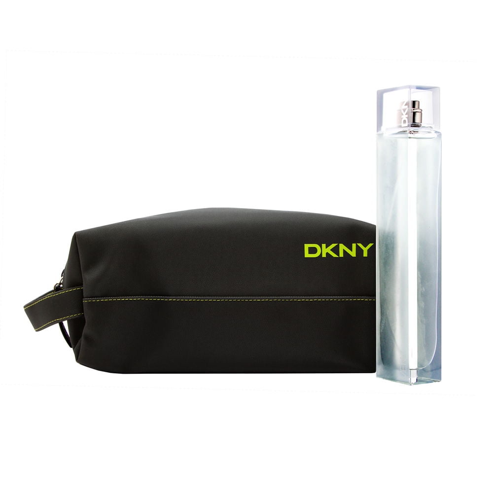 DKNY Men by Donna Karan ( Classic ) 2 Piece Set Includes: 3.4 oz Energizing Eau de Toilette Spray + Dopp Kit