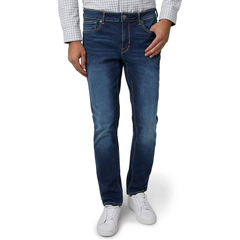 DKNY Men's Bedford Slim Fit Jeans in Blue Mountain-Size 30/32 