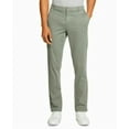 thumbnail image 1 of DKNY Men's Bedford Straight Leg Chino Stretch Pants Green Size 33X32, 1 of 2