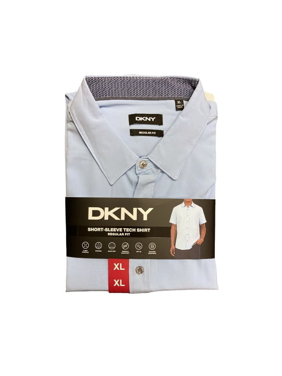 Men's Short Sleeve Quick Dry Regular Fit Tech Shirt (Cerulean, S)
