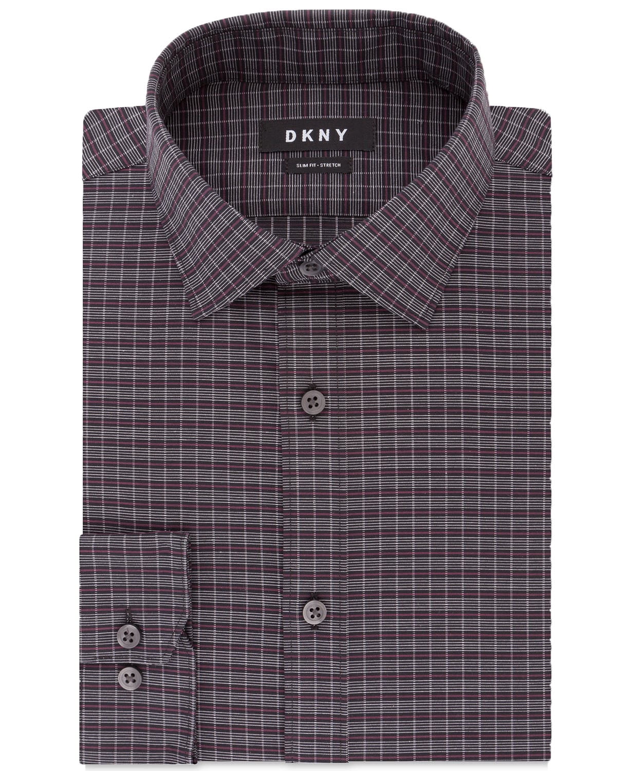 Dkny slim fit dress shirt sale