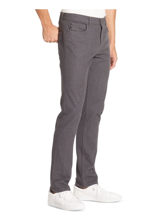 Mens Textured Pants, Saadle, 40X30