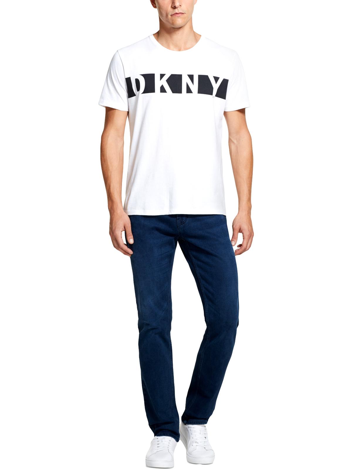 DKNY Mens Bedford Denim Slim Straight Leg Jeans