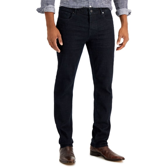 DKNY Mens Bedford Slim Straight Jeans City Blue 30x38