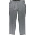 thumbnail image 1 of DKNY Mens Heathered Dress Pants Slacks, Grey, 48W x 42L, 1 of 2