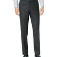 thumbnail image 1 of DKNY Mens Lexington Dress Pants Slacks, Grey, 33W x 32L, 1 of 2