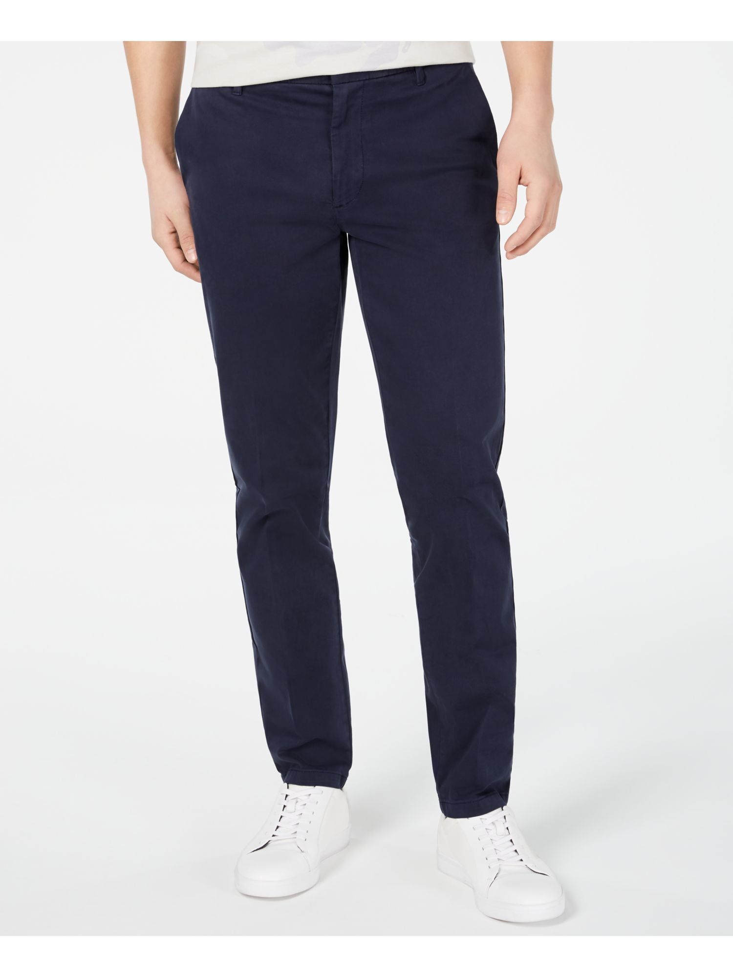 DKNY Mens Bedford Straight Leg Mid-Rise Chino Pants - Walmart.com